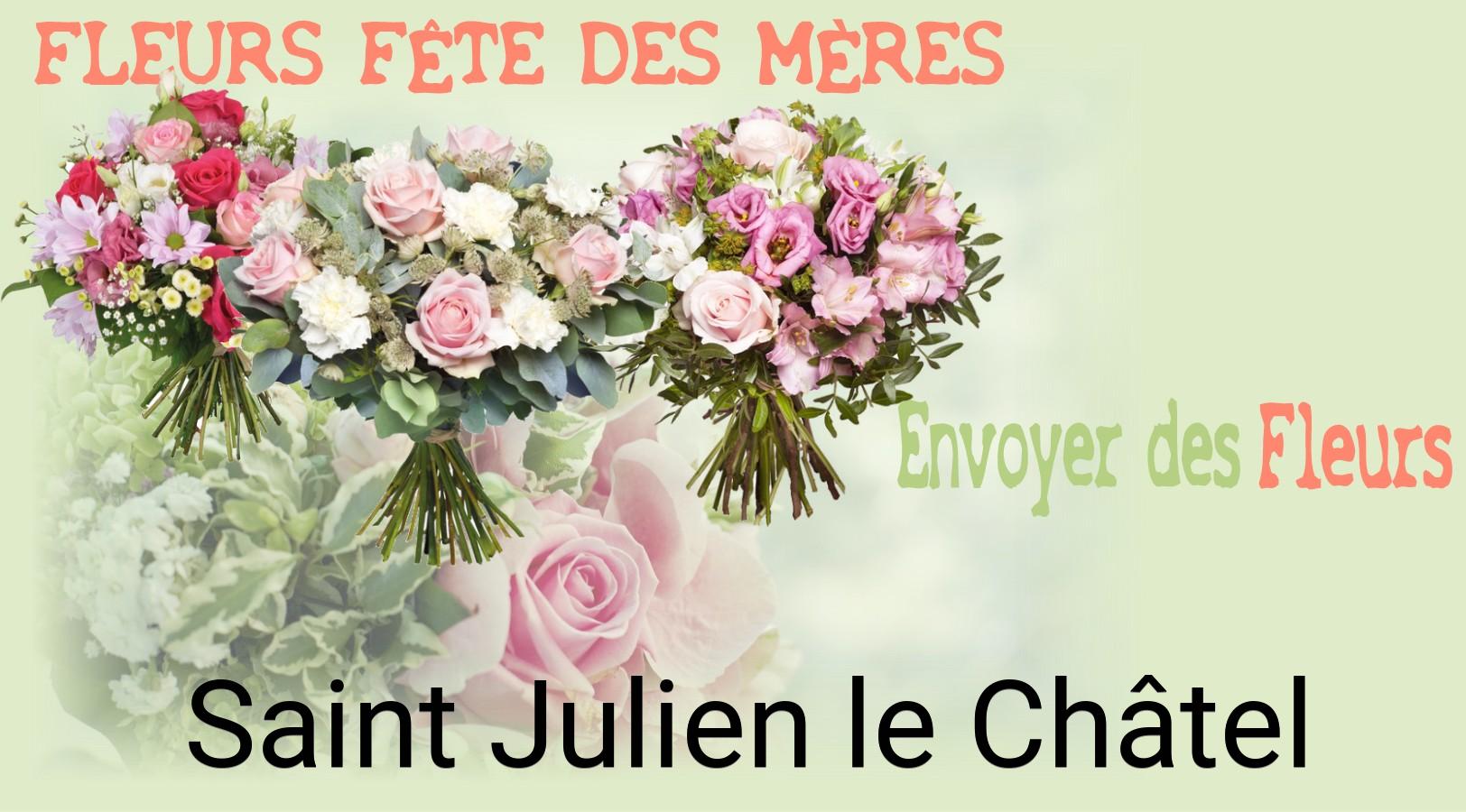 Bouquet de Fête des Mères livré à Saint-Julien-le-Châtel